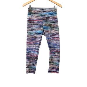 Lululemon Pants Womens 8 Multicolor High Rise Patterned Yoga Leggings Athletic